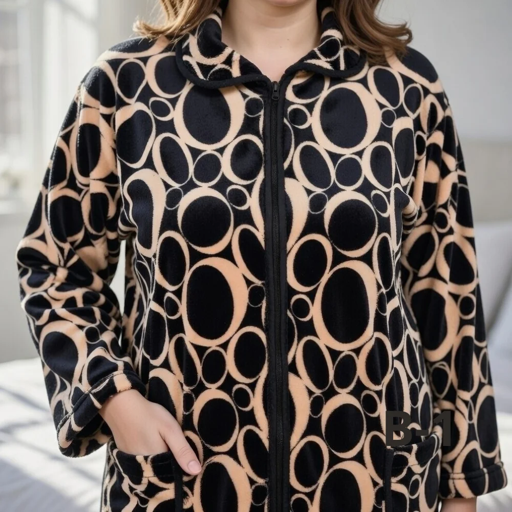 Жіночий халат зі Ñпорт велюру sport velour robe