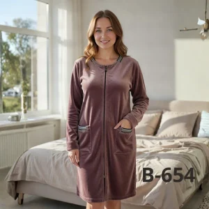 Ð–Ñ–Ð½Ð¾Ñ‡Ð¸Ð¹ Ð²ÐµÐ»ÑŽÑ€Ð¾Ð²Ð¸Ð¹ Ñ…Ð°Ð»Ð°Ñ‚ velvet luxe