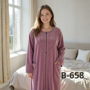 Ð–Ñ–Ð½Ð¾Ñ‡Ð¸Ð¹ Ð²ÐµÐ»ÑŽÑ€Ð¾Ð²Ð¸Ð¹ Ñ…Ð°Ð»Ð°Ñ‚ velvet charm Ð±Ð°Ñ‚Ð°Ð»