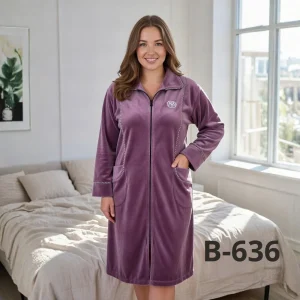 Ð–Ñ–Ð½Ð¾Ñ‡Ð¸Ð¹ Ð²ÐµÐ»ÑŽÑ€Ð¾Ð²Ð¸Ð¹ Ñ…Ð°Ð»Ð°Ñ‚ velour elegance