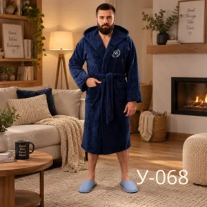 Чоловічій махровий халат royal comfort